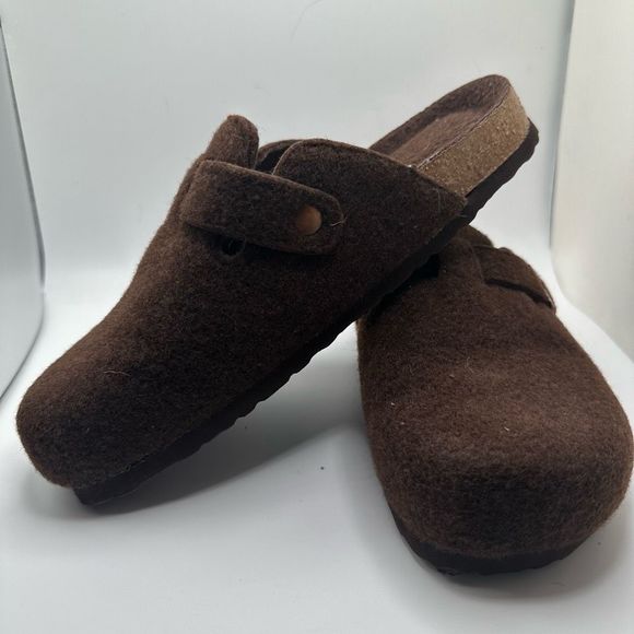 CUSHIONAIRE Womens Clog 9 BROWN - Picture 7 of 7